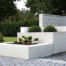 Blumenkübel Blumenkübel aus Beton