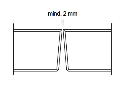 Draufsicht Wandkopf Schematischer Aufbau Wandkopf