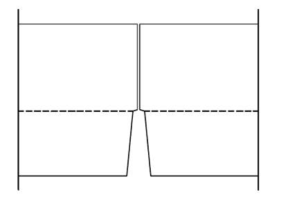 Ansicht Sichtseite Schematischer Aufbau Sichtseite